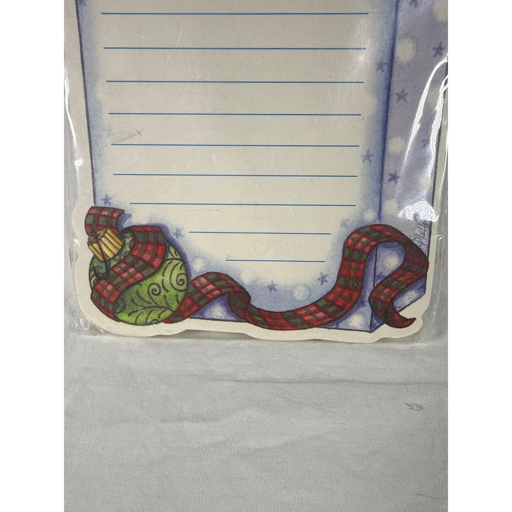 Vintage 2002 Martin Designs Golden Retriever Puppy Magnetic Shopping List Pad - Picture 3 of 5